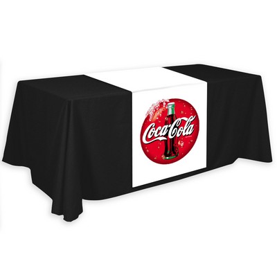 30"X90" Custom Soft Knit Table Runner (Full Color, Direct Digital Imprint)