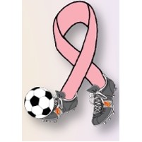 Awareness Ribbon Lapel Pins w/ Soccer Ball