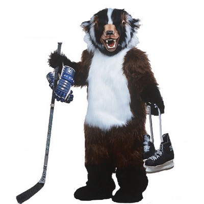 Burt Badger Mascot Costume