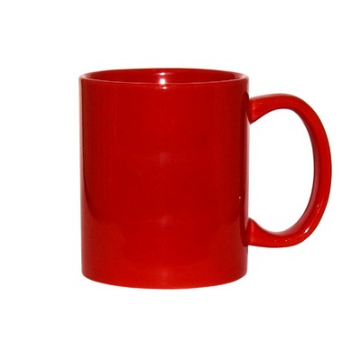 11 Oz. Hilo Red C-Handle Mug