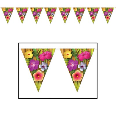 Luau Pennant Banner