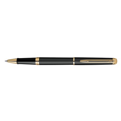 Waterman Hemisphere Rollerball Matte Black Gold Trim