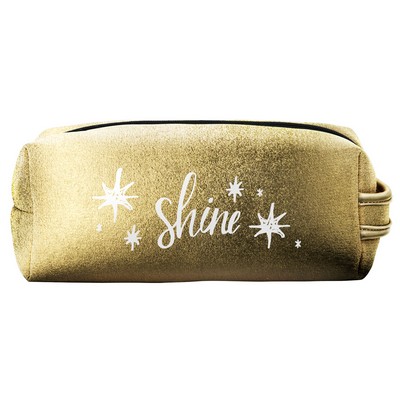 Doppelganger Metallic Neoprene Pouch