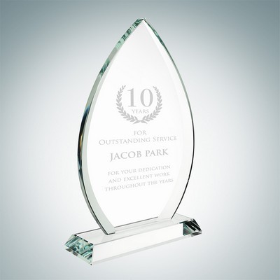 Teardrop Award w/Base (Medium)