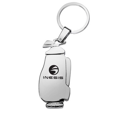 Metal Golf Bag Key Chain