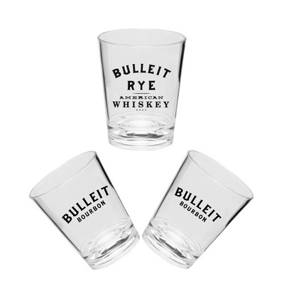 Union Printed - Clear Acrylic 1.5 oz. Shot Glasses with 1-Color Logo