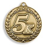 2.75" Wreath Award 5K Medal