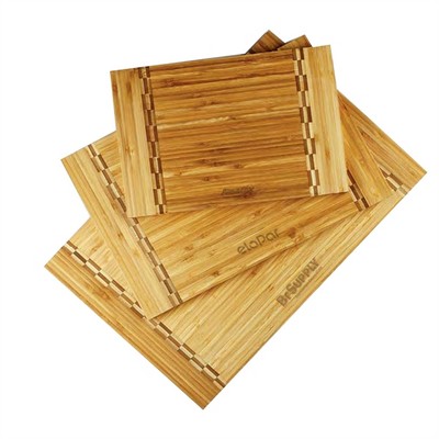 Butcher Pattern Bamboo Cutting Boards