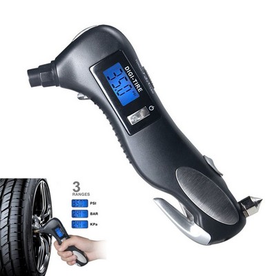 Digital Tire Gauge w/Flashlight