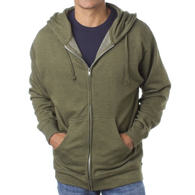 Independent Trading Company Men's Midweight Zip Hooded Sweatshirt