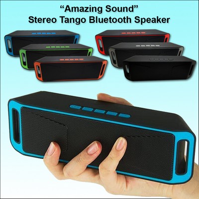 "Amazing Sound" Stereo Tango Bluetooth Speaker