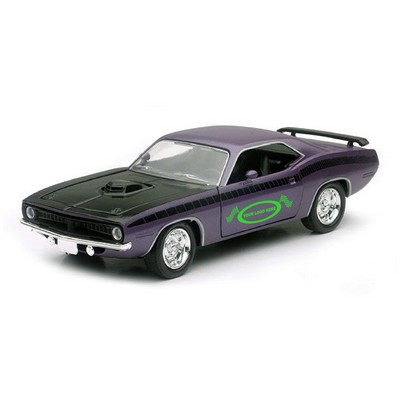 1/32 Scale 1970 Plymouth Cuda w/Full Color Graphics (Both Doors)