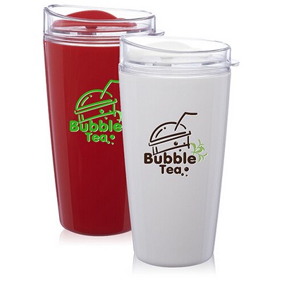 16 Oz. Verano Plastic Coffee Tumblers