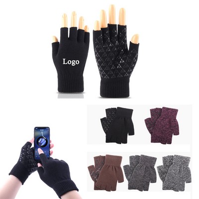 Non-Slip Half Finger Gloves