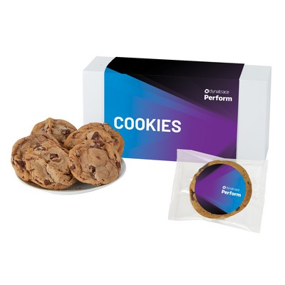 Fresh Baked Cookie Gift Set - 15 Chocolate Chip Cookies - in Gift Box