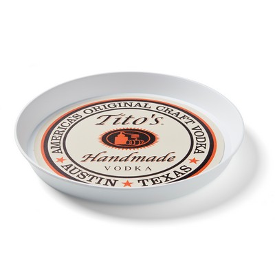 16" Round Serving Tray - Non-Skid Surface