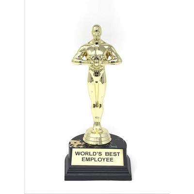 World's Best Employee Trophy- 7 Inch Novelty Trophy