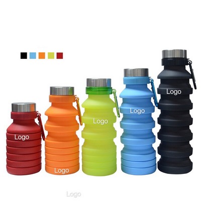 Collapsible Silicone Water Bottle