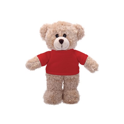 Soft Plush Tan Bear with Tee