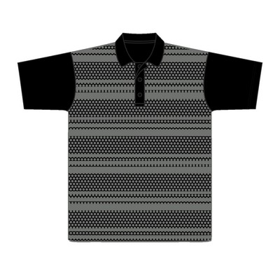 Men's Sublimation 3 Button Polo Shirt