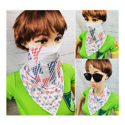 Ice Silk Cycling Triangle Scarf Neck Gaiter / Face Mask