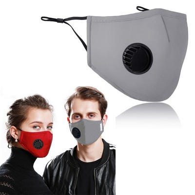 Reusable Face Mask w/Valve