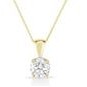 Jilco Inc. 0.20 Carat Yellow Gold Diamond Necklace