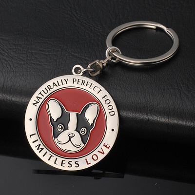 Customized Zinc-Alloy Metal Keychain