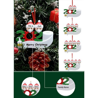 2020 Personalized Christmas Tree Ornaments