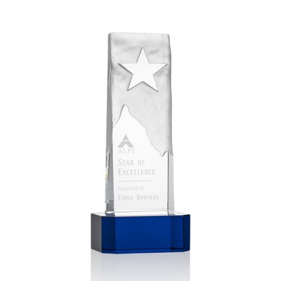 Stapleton Star Award - Optical/Blue 9½"