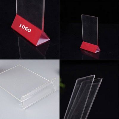 Acrylic Table Tent