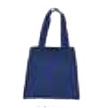 Colored 100% Cotton Mini Tote Bag w/ Self Fabric Handles - Full Color Transfer (6"x6")