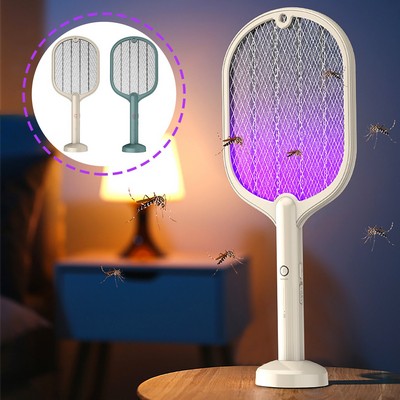 Led Lamp Mosquitoes Killer Rackets Electric Mosquito Swatter