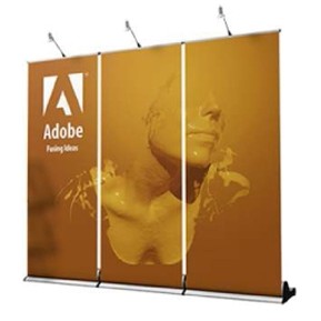 Rollo Diamond Banner Stand - Dye-Sub Graphic Only (48"x84'')