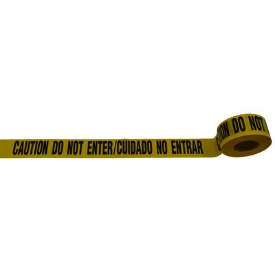 2 mil Bilingual Barricade Tapes, CAUTION DO NOT ENTER