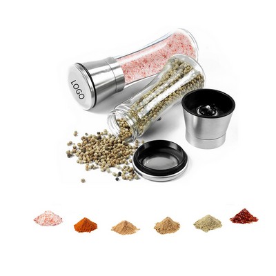 Premium Stainless Steel Salt and Pepper Grinder