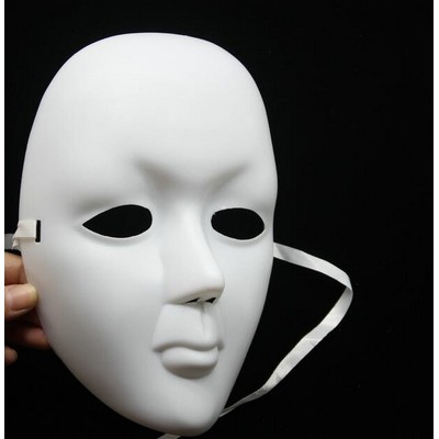 Pvc White Party Mask