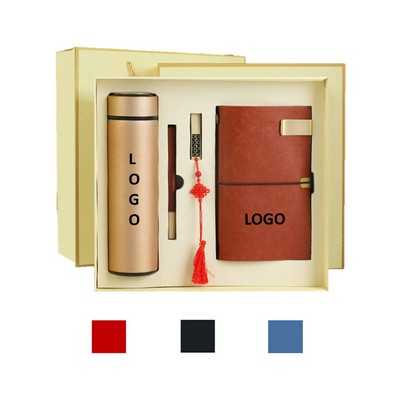 Chinese Style Business Set Tumbler Notebook Pen Usb Drive-OCEAN