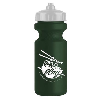 22 Oz. Eco-Cyclist Bottle w/Valve Lid