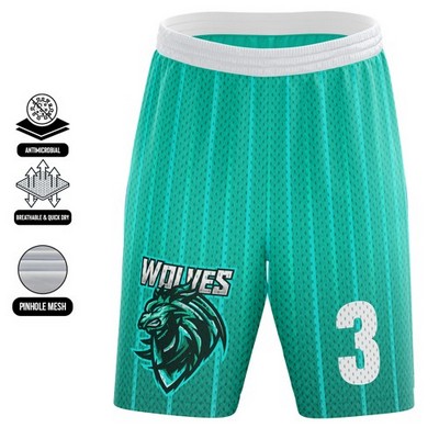 Custom Men's Full Sublimation Fashion Basketball Shorts