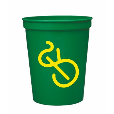 16 Oz. Green Stadium Cup