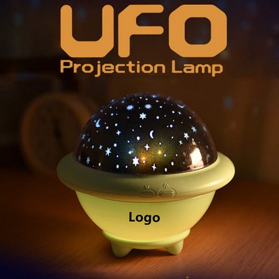 UFO Galaxy Projector Lamp Sleep Soother Night Light for Kids