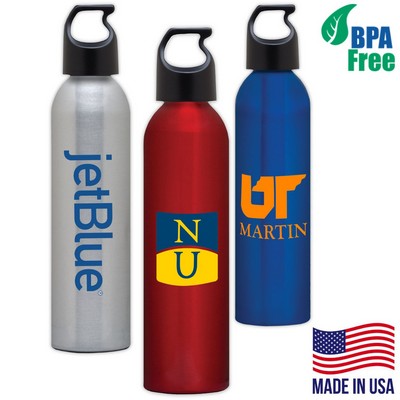 24 oz. BPA free Aluminum sports bottles