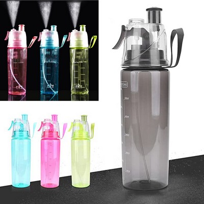 Outdoor Spray Sports Water Bottle 20 OZ