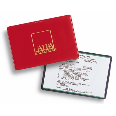 Auto Insurance Card Holder