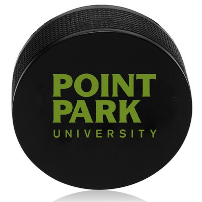 Round Hockey Puck Stress Reliever w/ Custom Logo Stress Balls