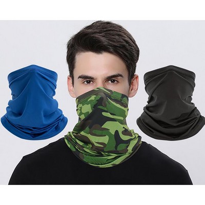 Stretch Lycra Icy Scarf Tube Bandana Face Mask/Neck Gaiter