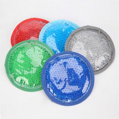 Reusable Round Gel Bead Therapy Pack