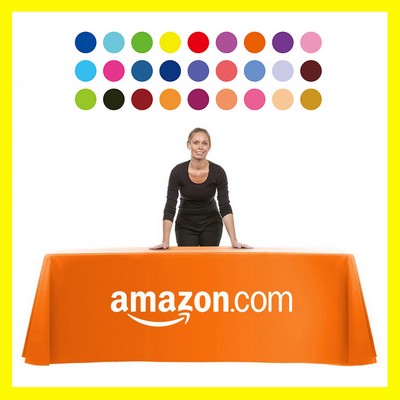 8 Foot Full Color Table Throw - PRICE BUSTER