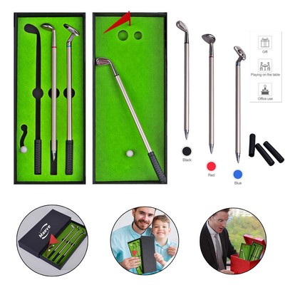 Golf Ballpoint Pen Set